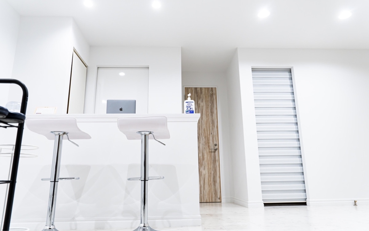 写真:ジムのエントランス