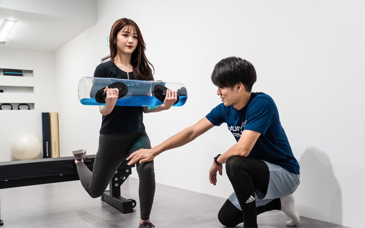 写真:トレーニング風景